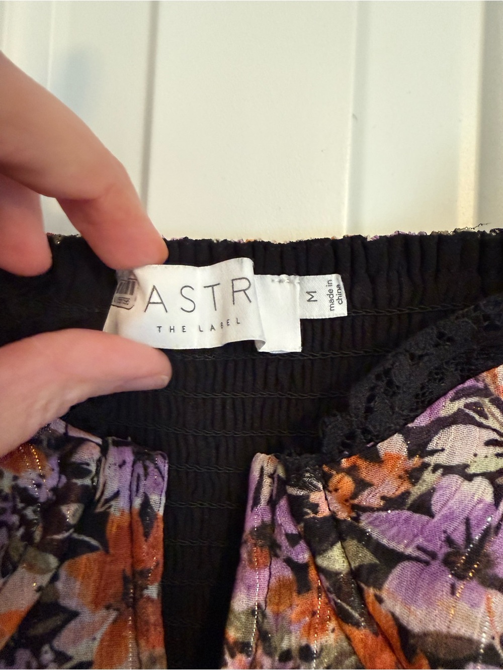 ASTR the label Sylvie Floral Maxi Dress Size Medium - Picture 4 of 14